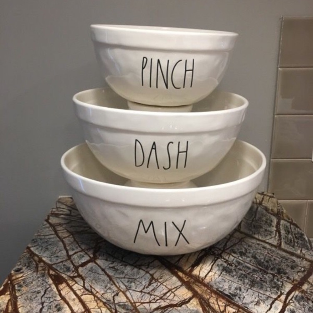 Rae Dunn Mixing Bowl Set